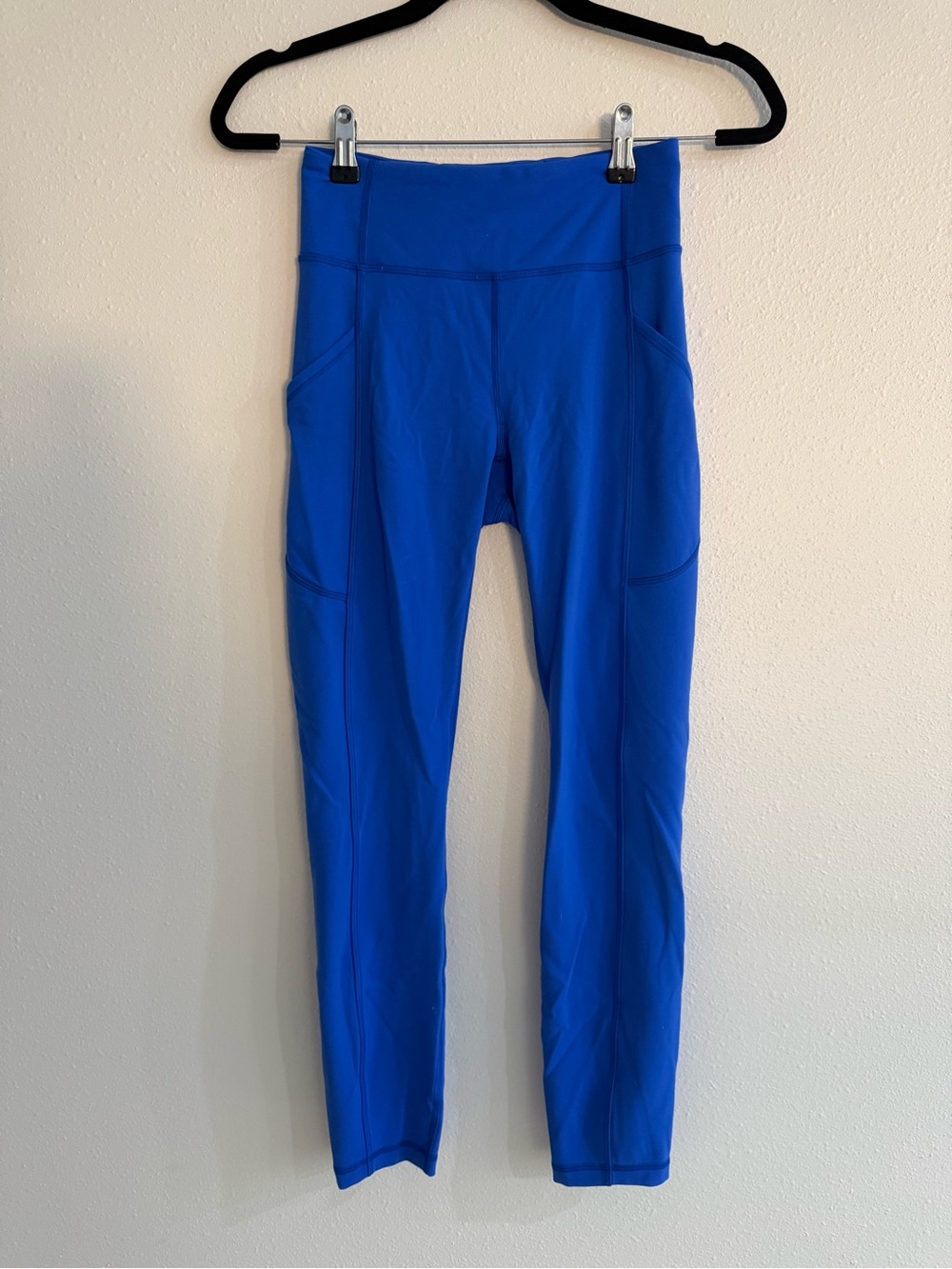 lululemon athletica cerulean Blue High-Rise Leggings invigorate tight 25” size 4